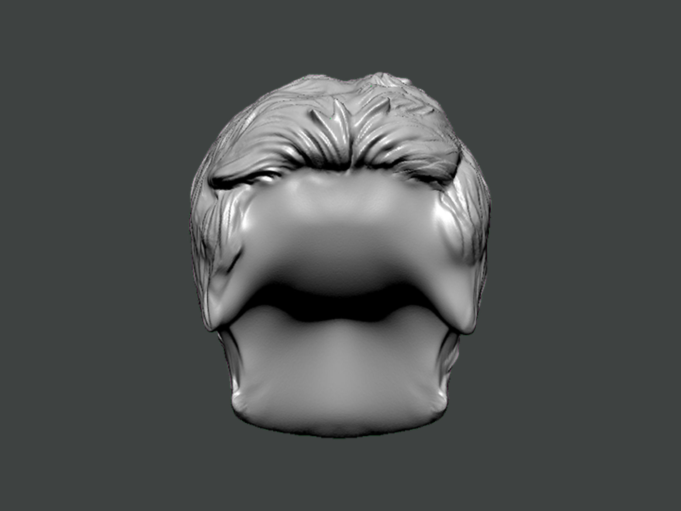 3D Model-HAIR0009 3D print model_1