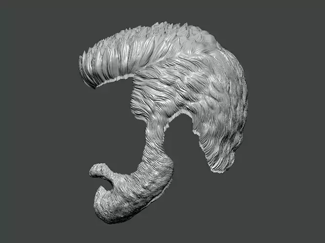 3D Model-HAIR0011