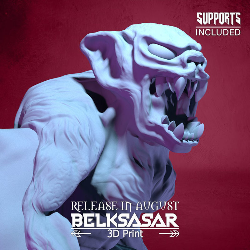 Vampire 3D print model_8