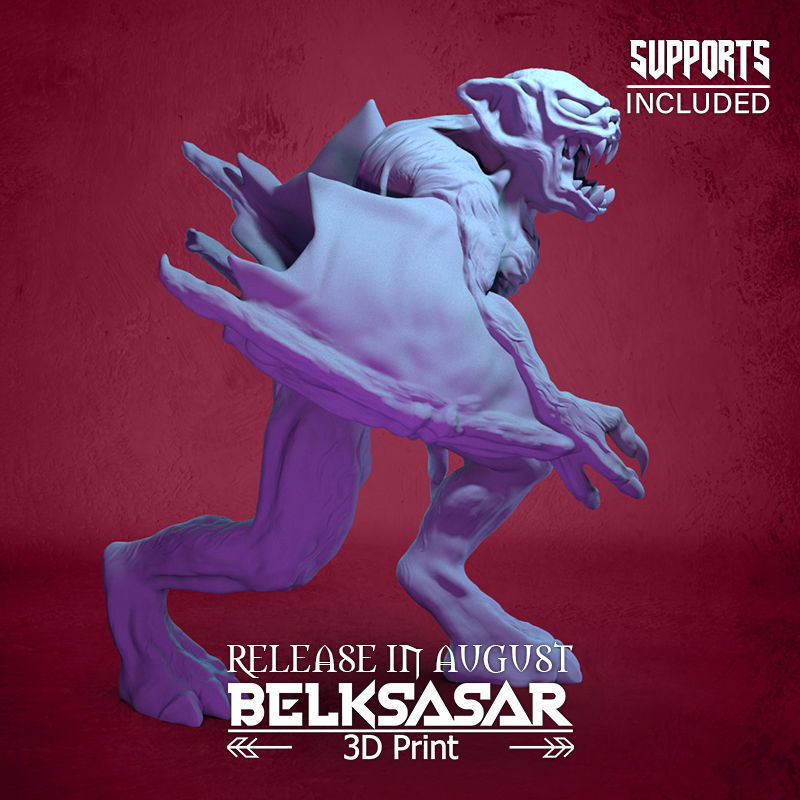 Vampire 3D print model_5