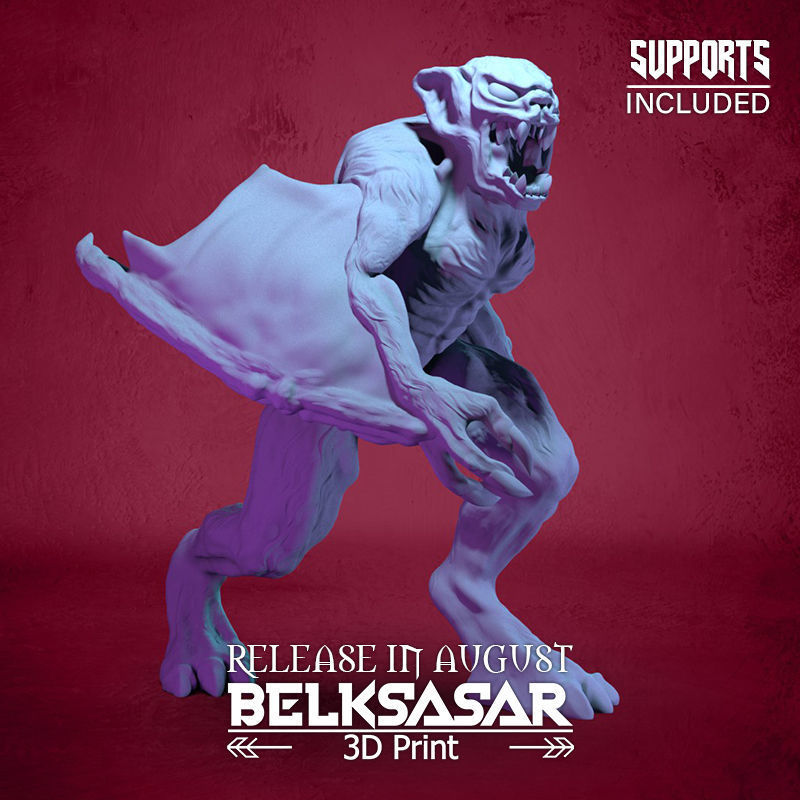 Vampire 3D print model_6