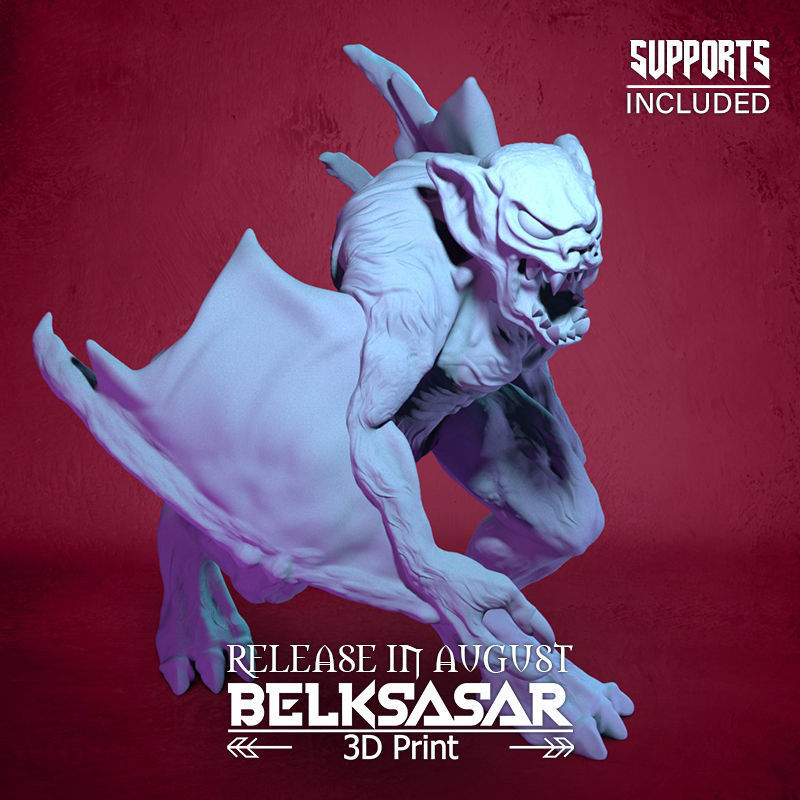 Vampire 3D print model_14