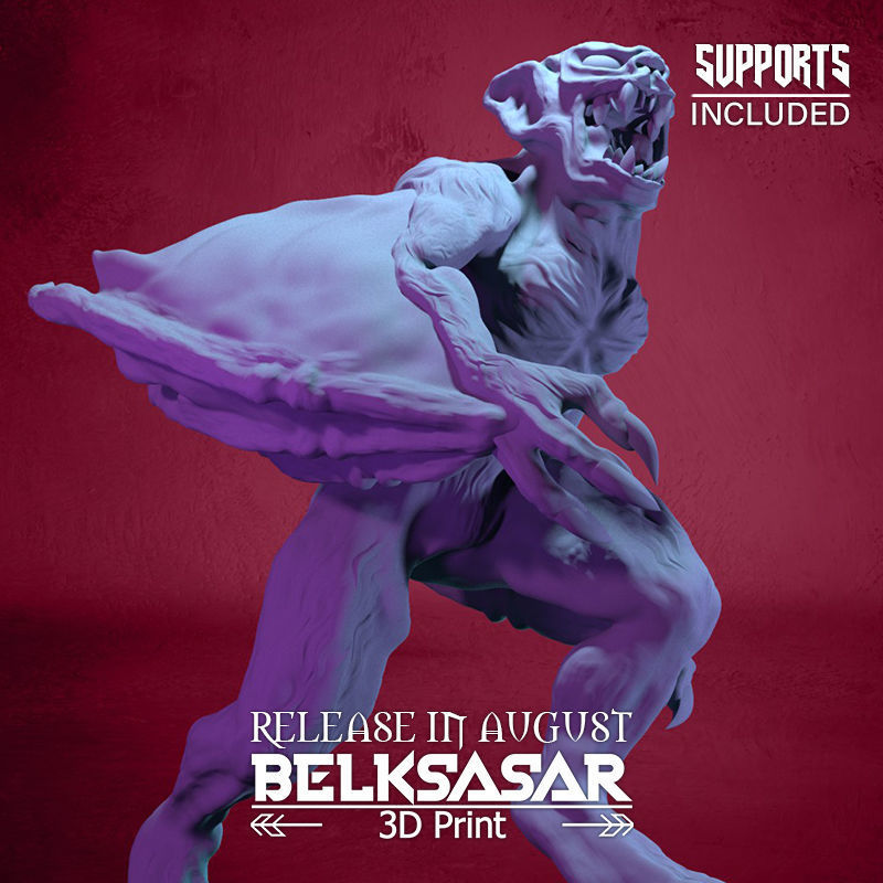 Vampire 3D print model_17