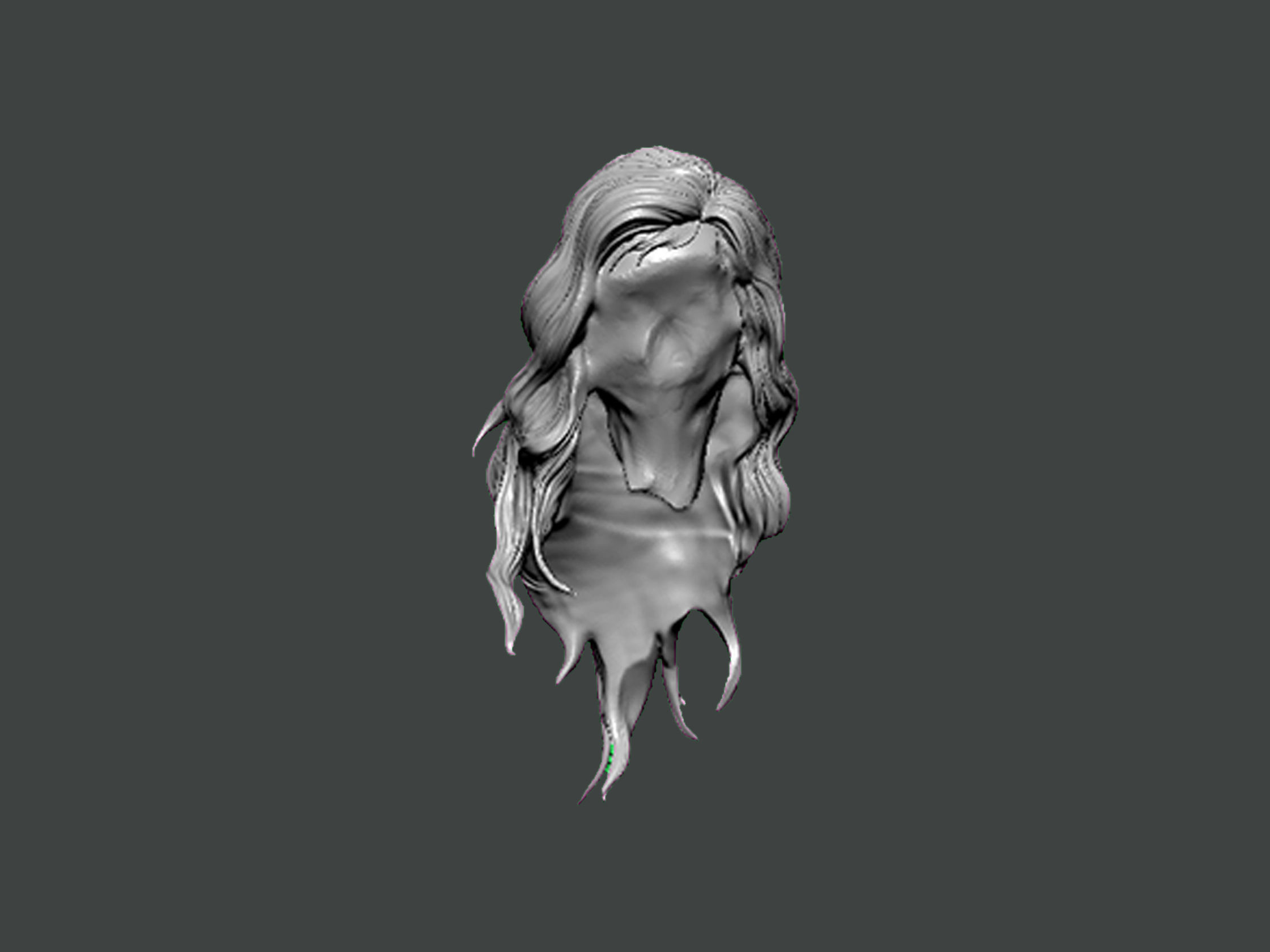 3D Model-HAIR0015 3D print model_1