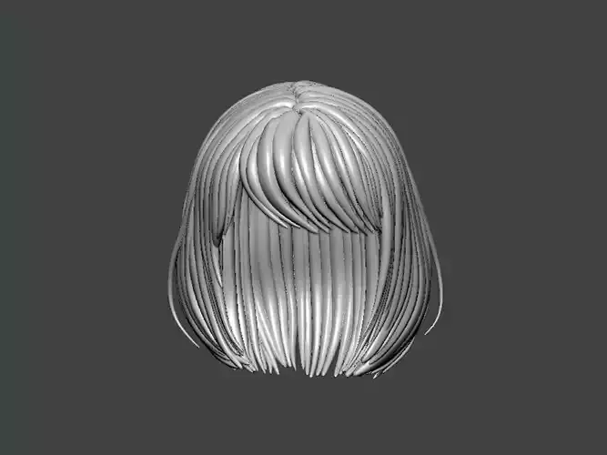 3D Model-HAIR0018
