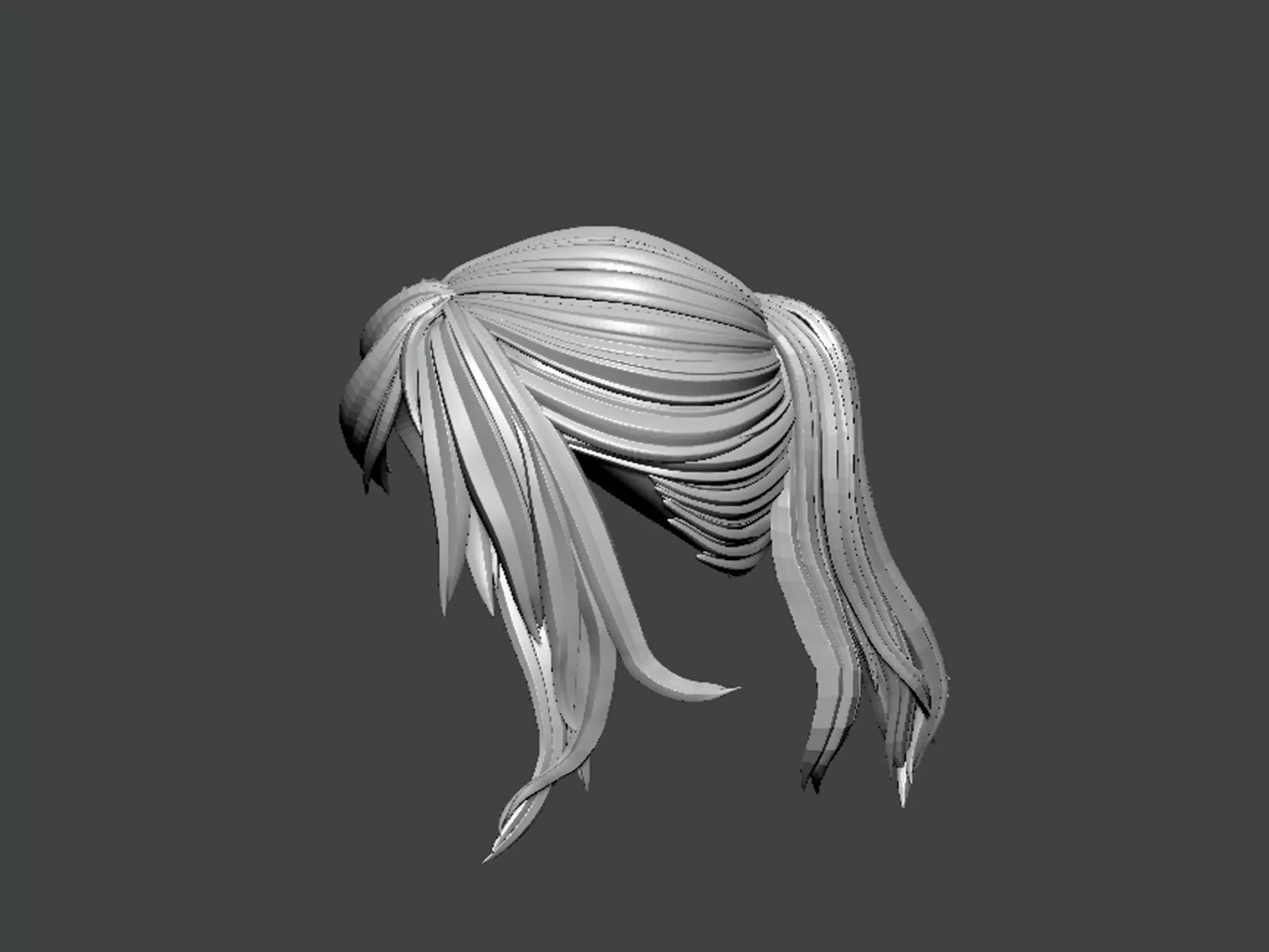 3D Model-HAIR0023 3D print model