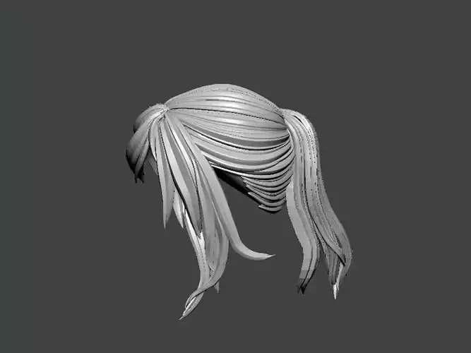 3D Model-HAIR0023