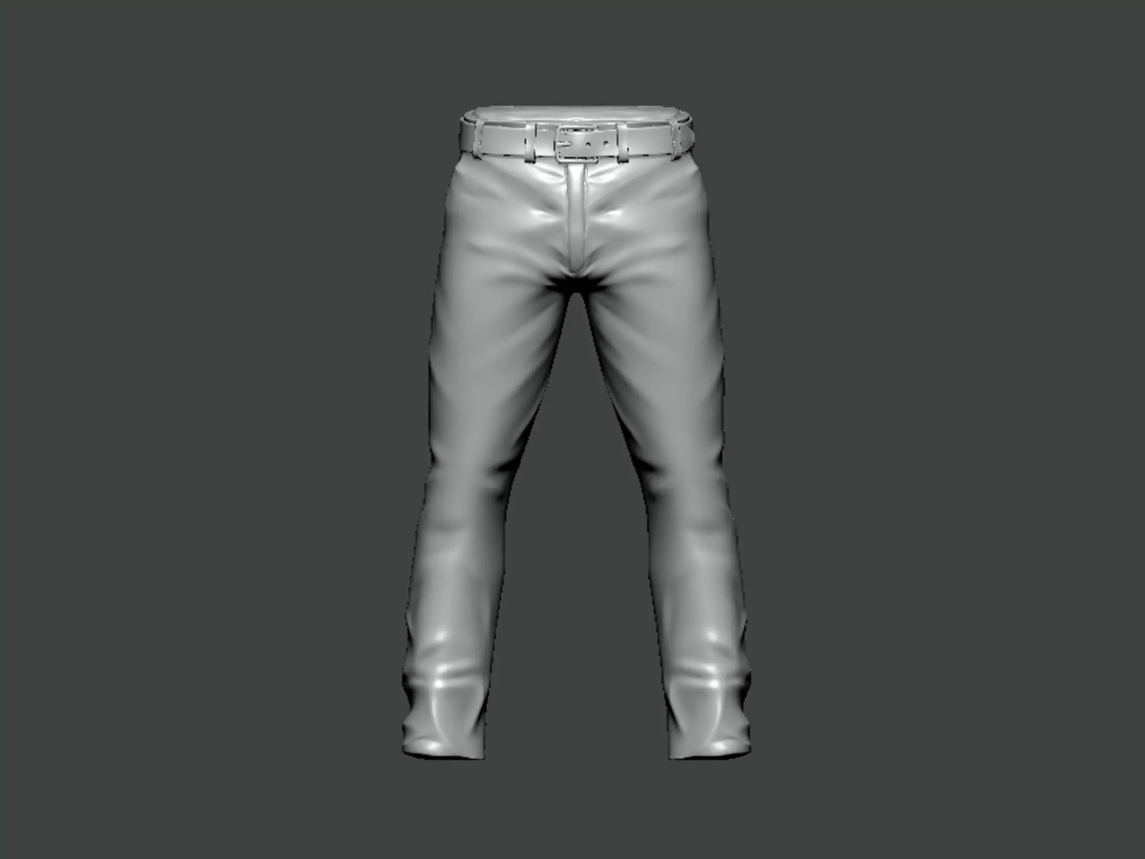 3D Model-CLOTHES0007 pair of pants 3D print model_0