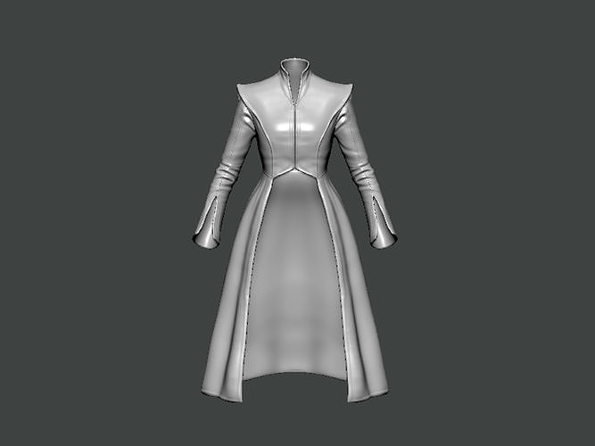3D Model-CLOTHES0010 dress 3D print model