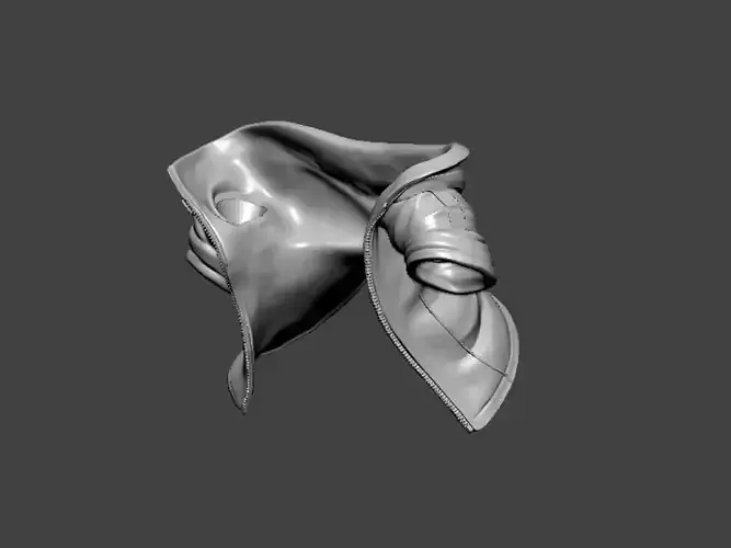 3D Model-CLOTHES0014 scarf