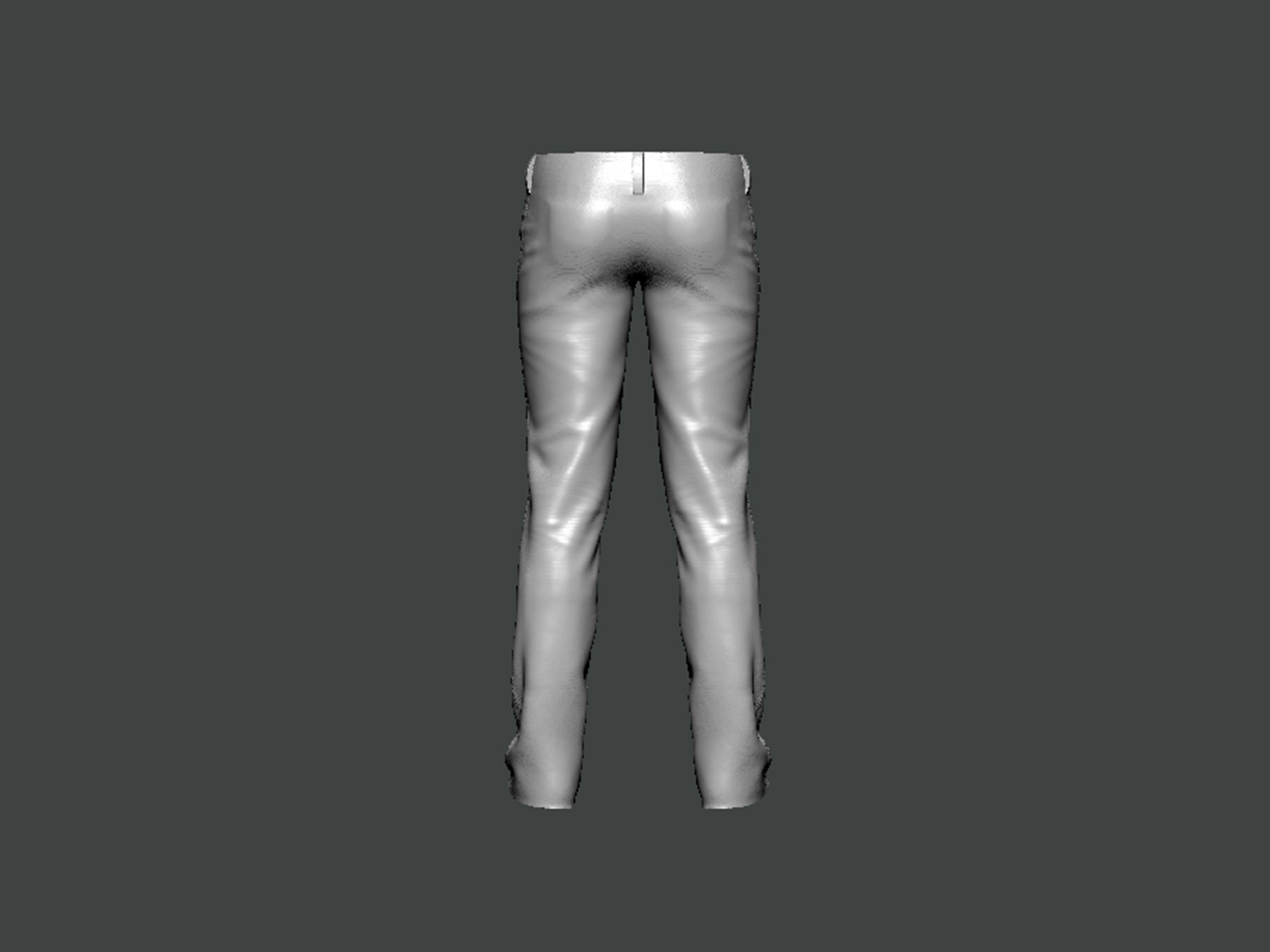 3D Model-CLOTHES0020 pair of pants 3D print model_3