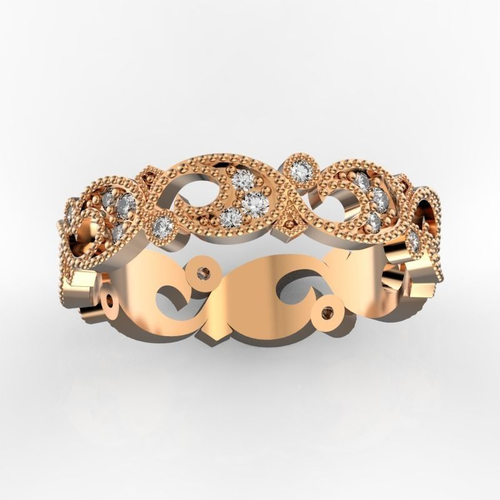 Floral ornament ring 5