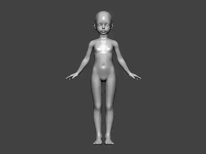 3D Model-ANATOMY0002 female body