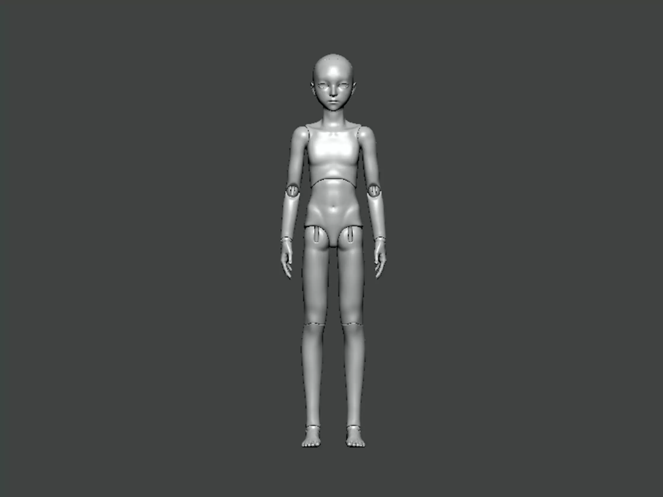 3D Model-ANATOMY0008 human figure 3D print model_0