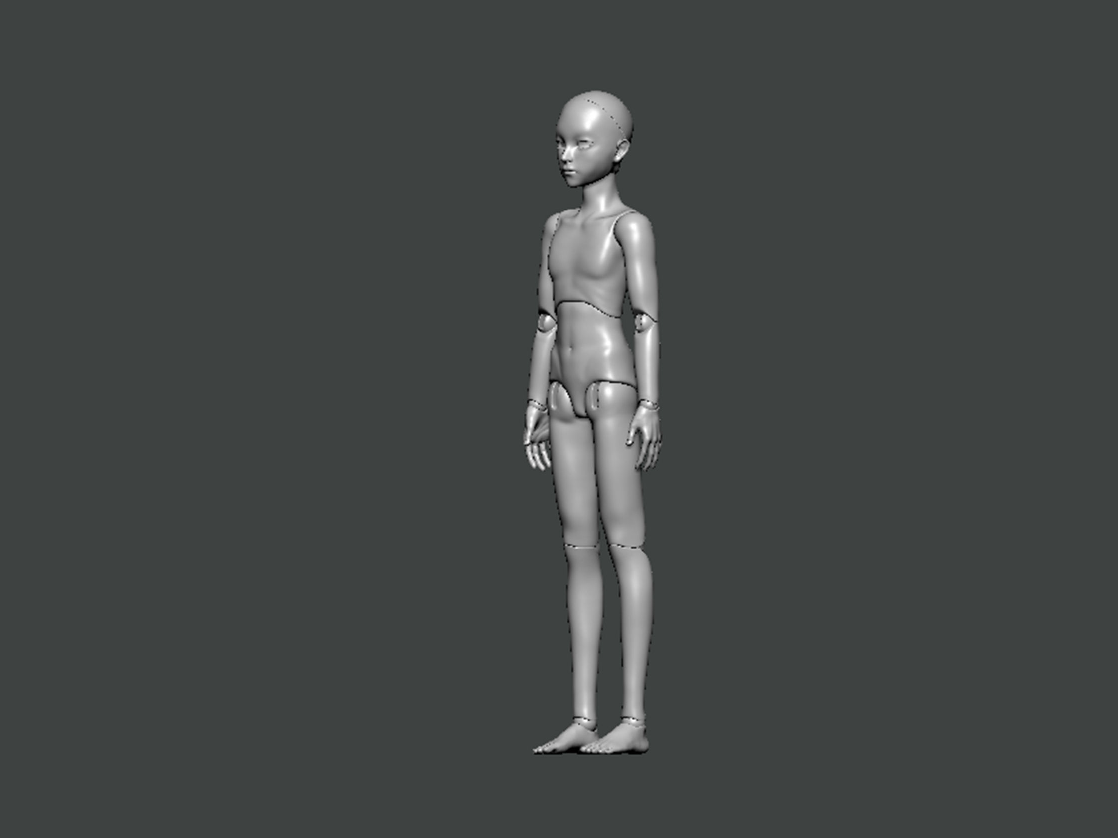 3D Model-ANATOMY0008 human figure 3D print model_1