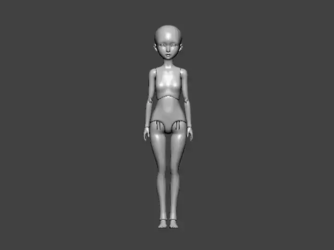 3D Model-ANATOMY0016 female figure