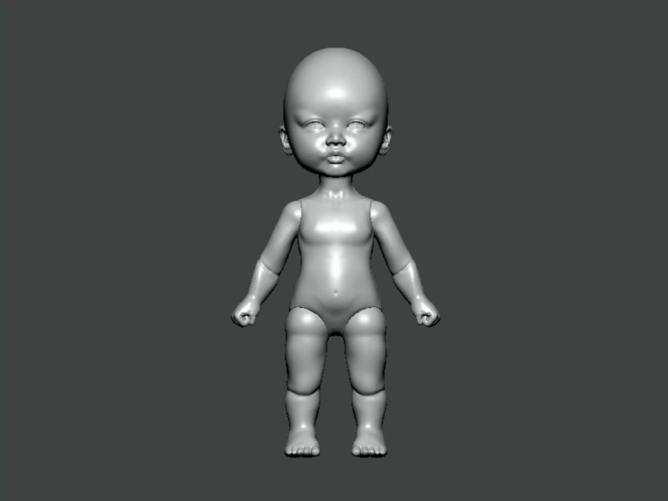 3D Model-ANATOMY0033 baby 3D print model_0