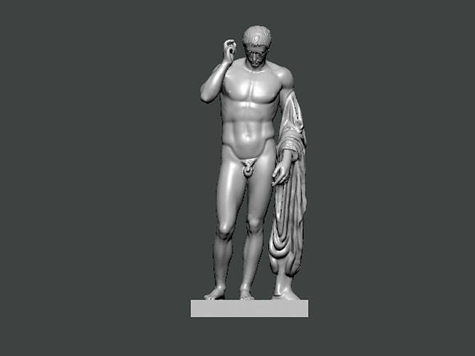 3D Model-CHARACTER0010 greek statue 3D print model