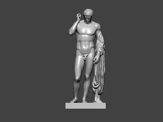 3D Model-CHARACTER0010 greek statue