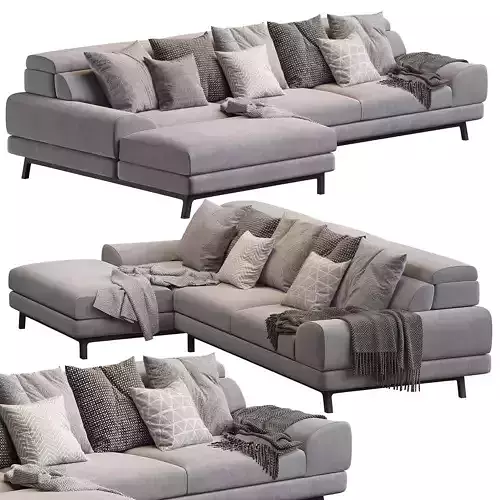 Roche Bobois Cinephile Corner Sofa