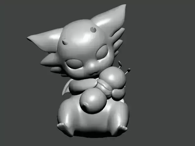 3D Model-CHARACTER0020 baby dragon