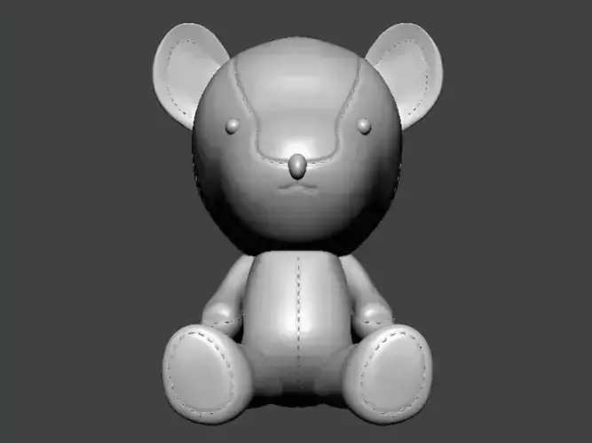 3D Model-CHARACTER0025 teddy bear