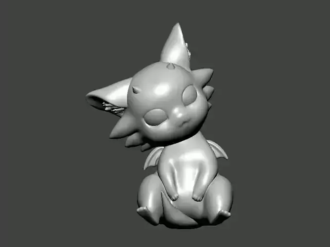 3D Model-CHARACTER0026 cat 3D print model