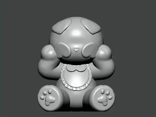 3D Model-CHARACTER0029 teddy bear