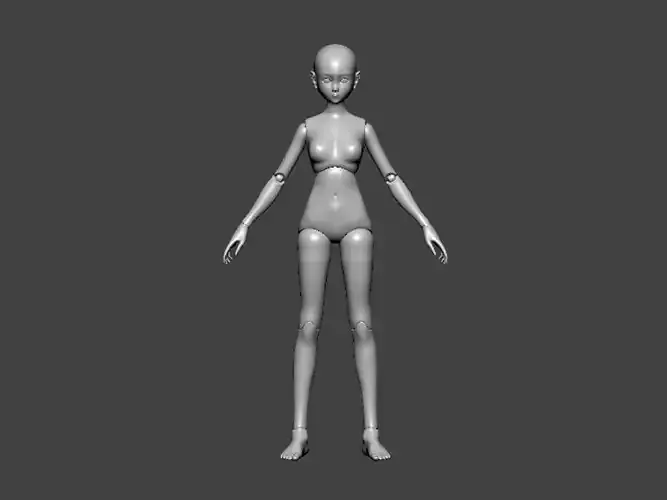 3D Model-CHARACTER0031 female figure
