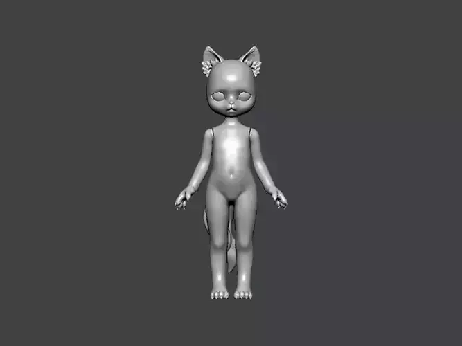 3D Model-CHARACTER0032 cat