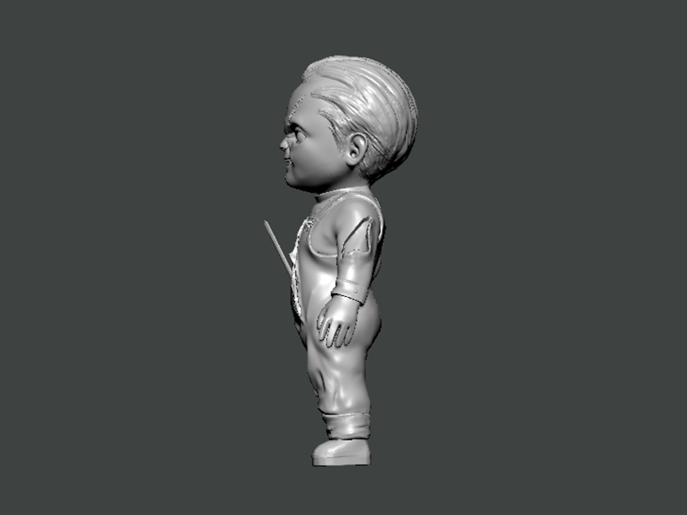 3D Model-CHARACTER0046 boy 3D print model_2