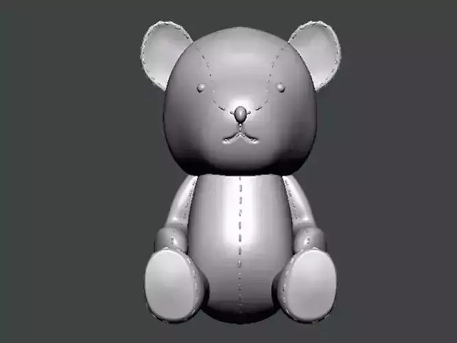 3D Model-CHARACTER0056 teddy bear