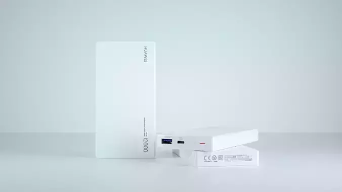 HUAWEI 40W Mobile phone power bank Battery 3D model
