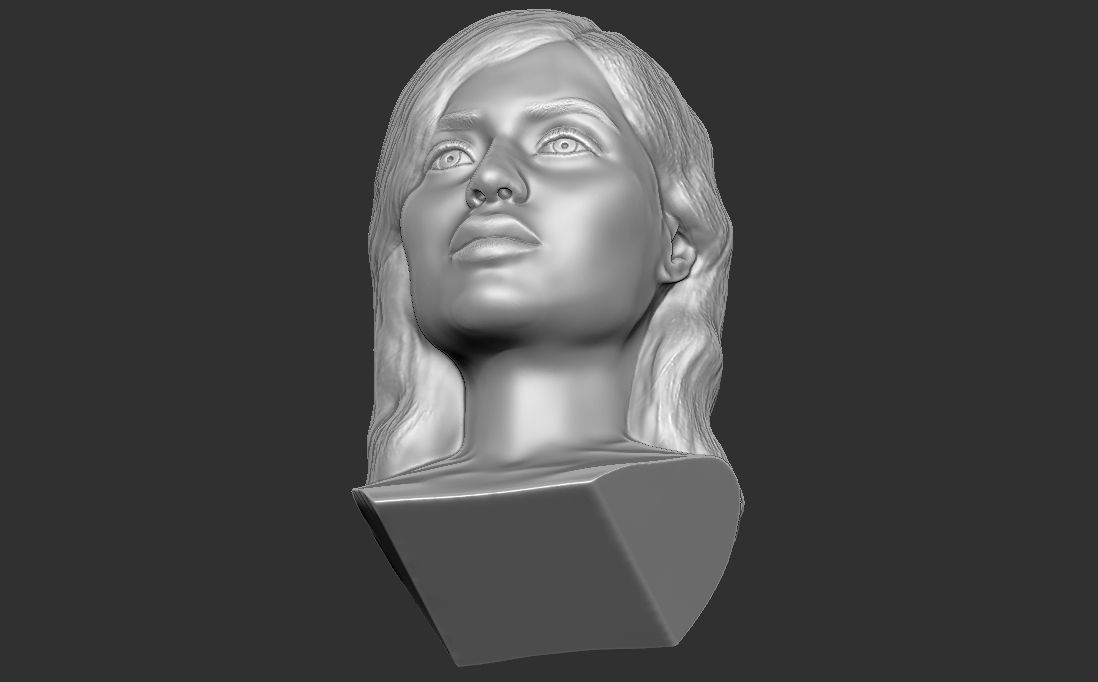 Kylie Jenner bust for 3D printing 3D print model_18