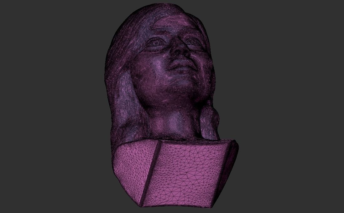 Kylie Jenner bust for 3D printing 3D print model_26