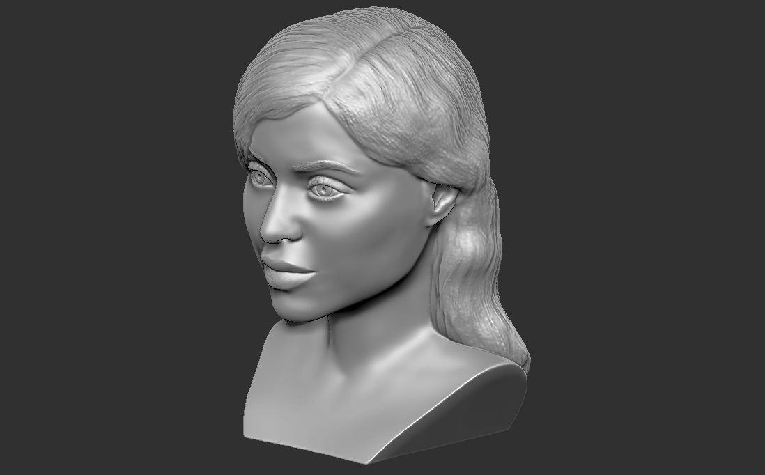 Kylie Jenner bust for 3D printing 3D print model_20