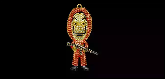 La Casa De Papel Necklace