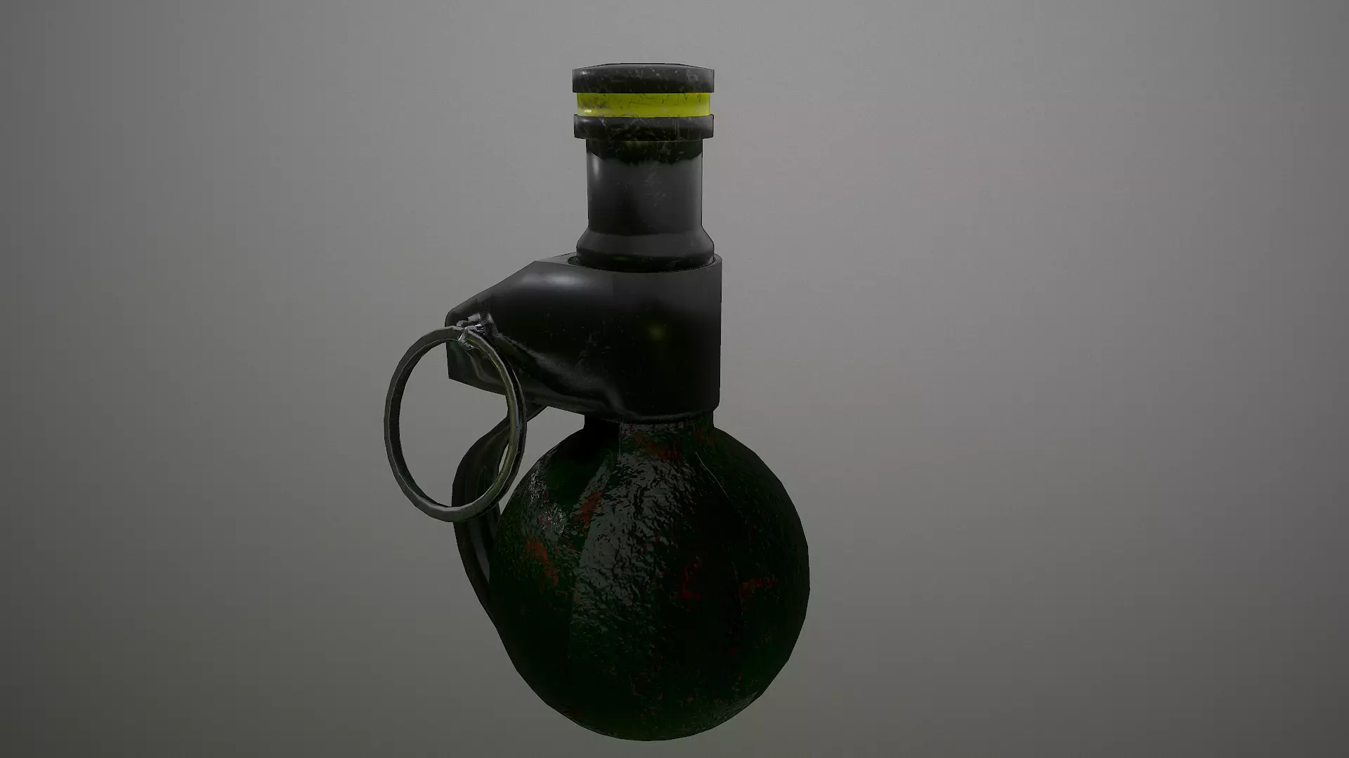Grenade GME-FMK2-MOD0 Low-poly 3D model_0