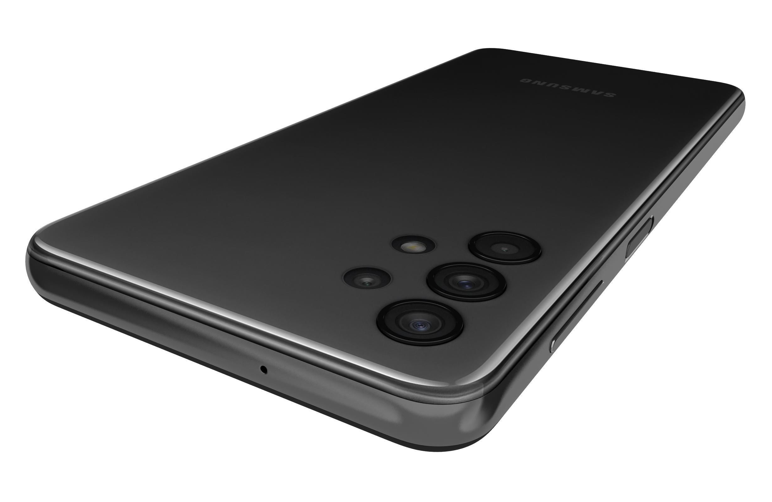 Samsung Galaxy A32 Awesome Black 3D model_15