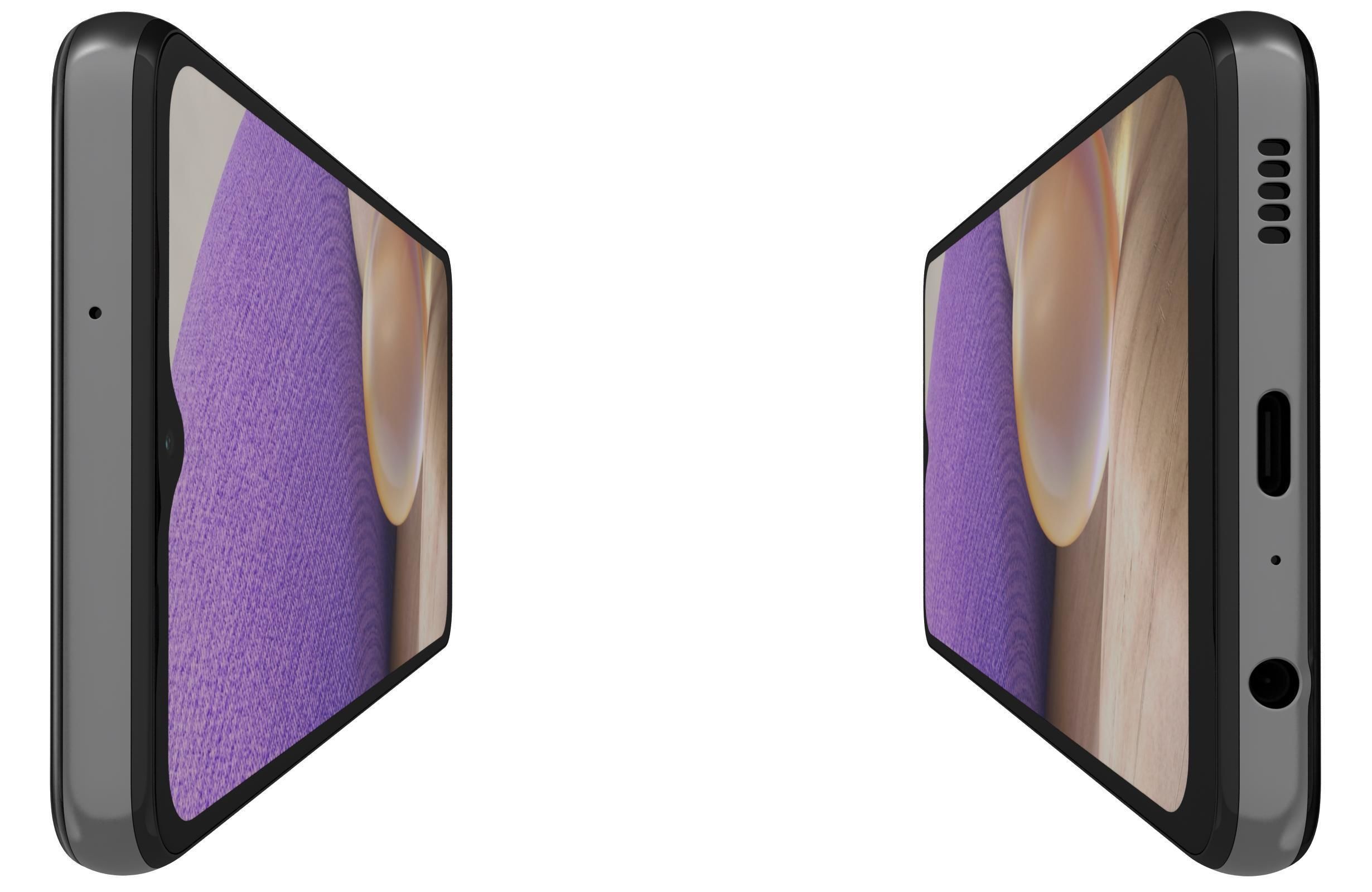 Samsung Galaxy A32 Awesome Black 3D model_9