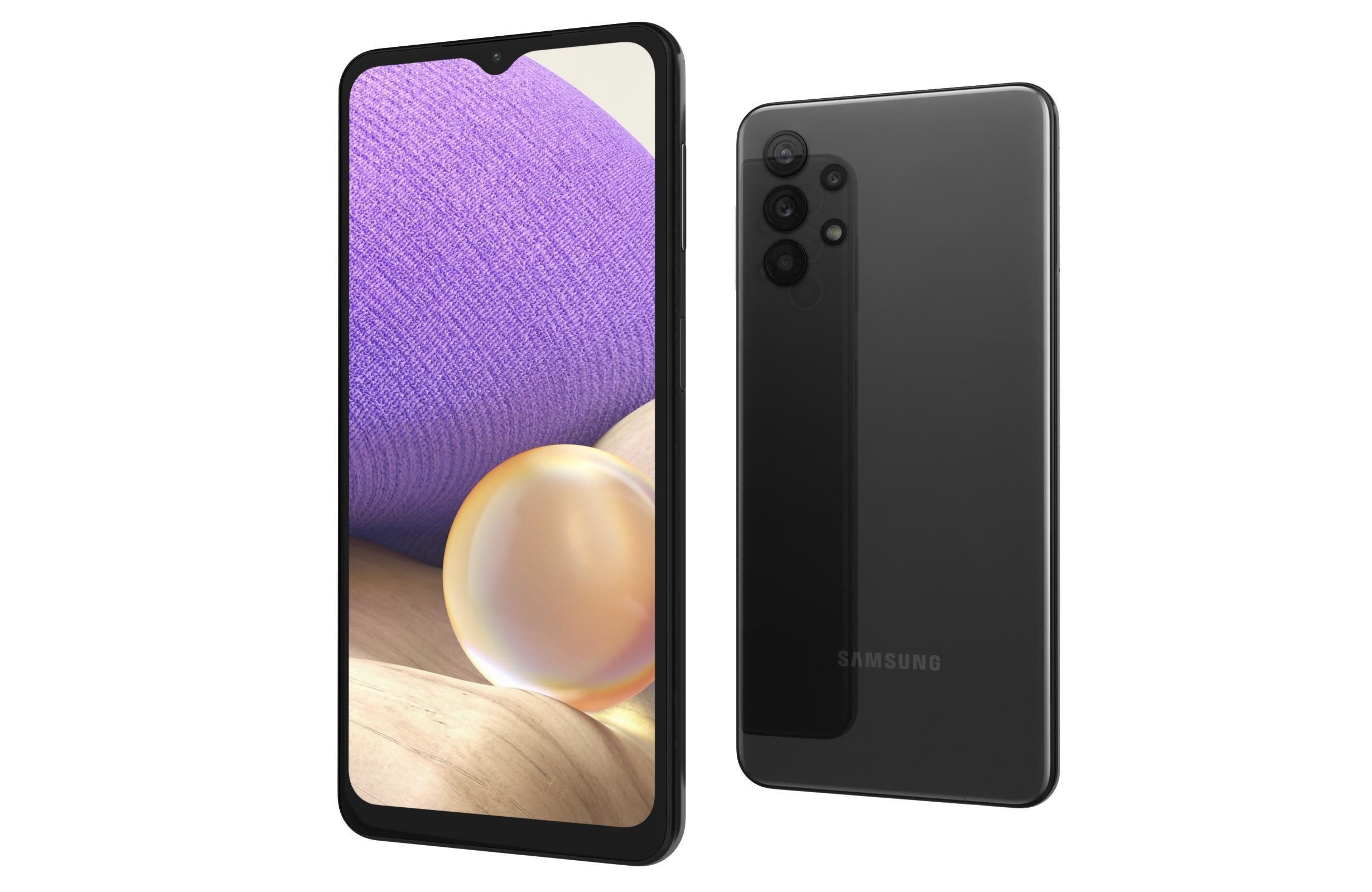 Samsung Galaxy A32 Awesome Black 3D model_7