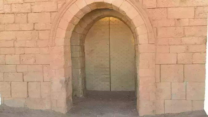 Medieval city gate