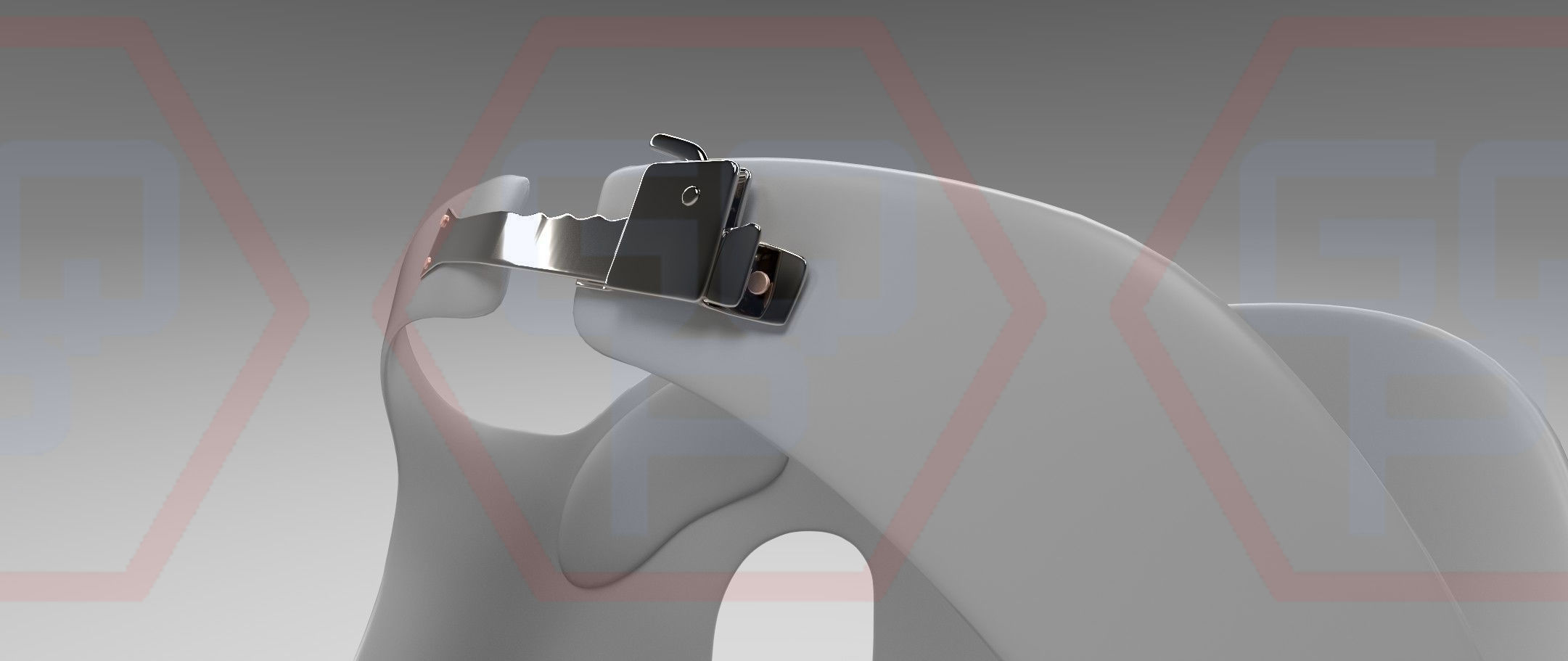 Orthopedic Corset Brace 3D model Low-poly 3D model_7