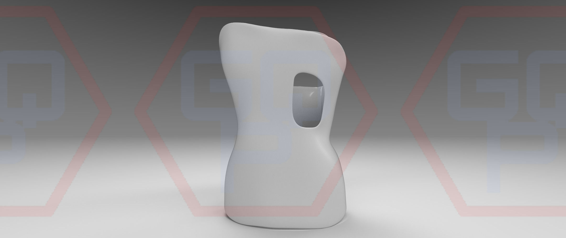 Orthopedic Corset Brace 3D model Low-poly 3D model_20