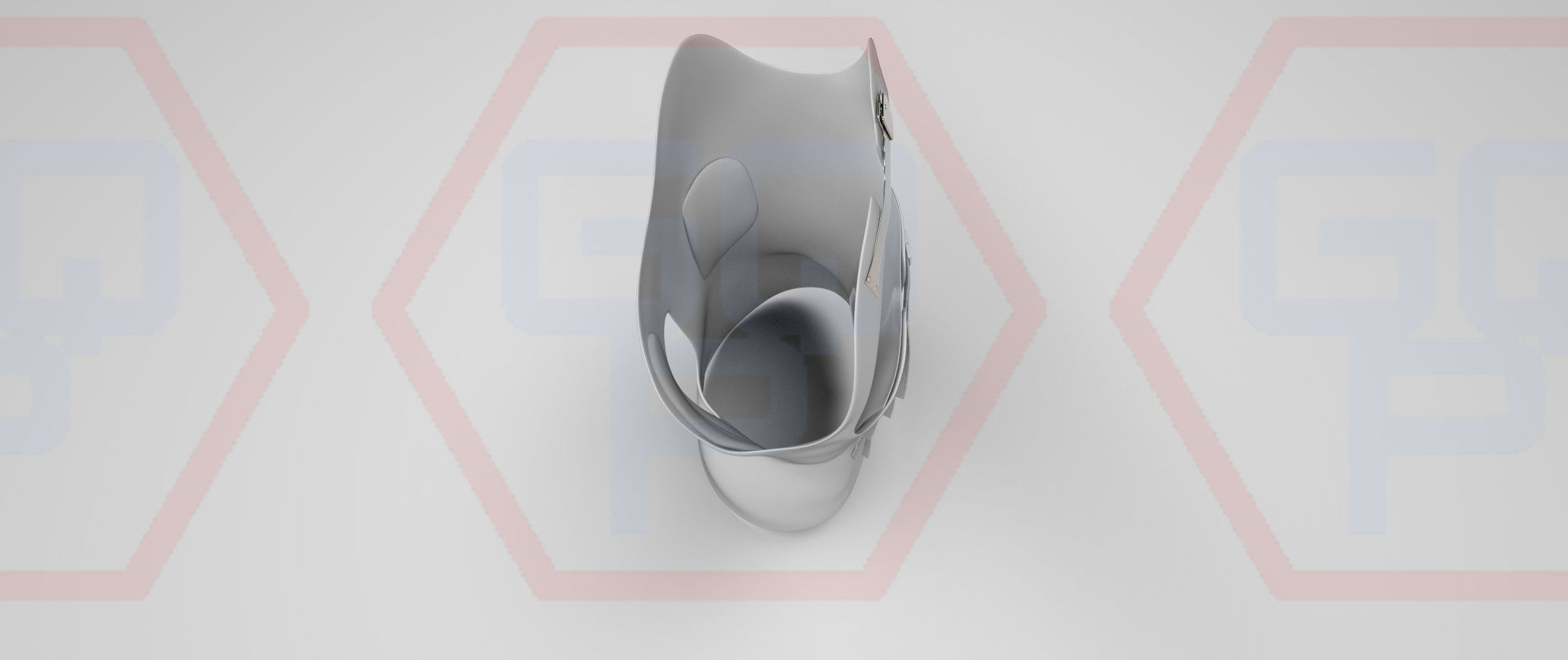 Orthopedic Corset Brace 3D model Low-poly 3D model_21