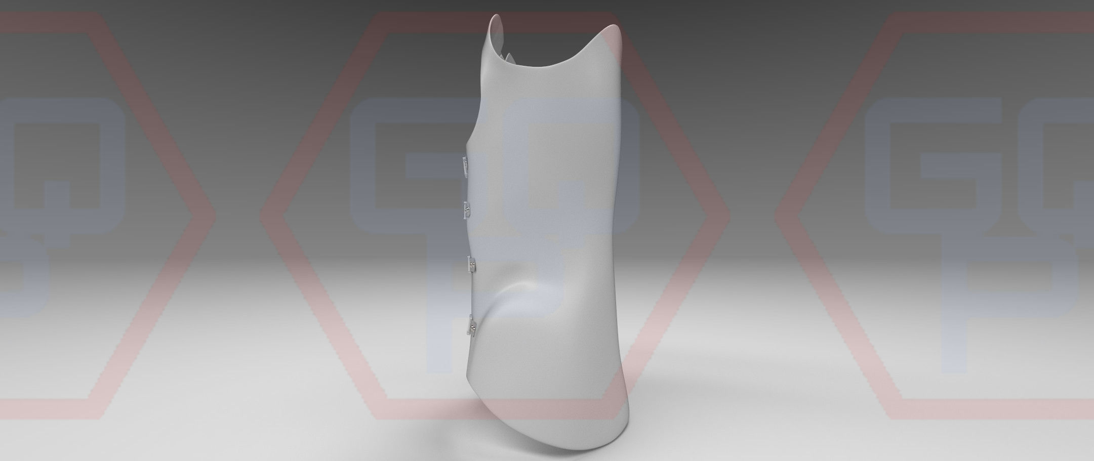 Orthopedic Corset Brace 3D model Low-poly 3D model_26