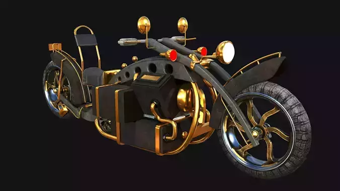 Motorcycle steampunk