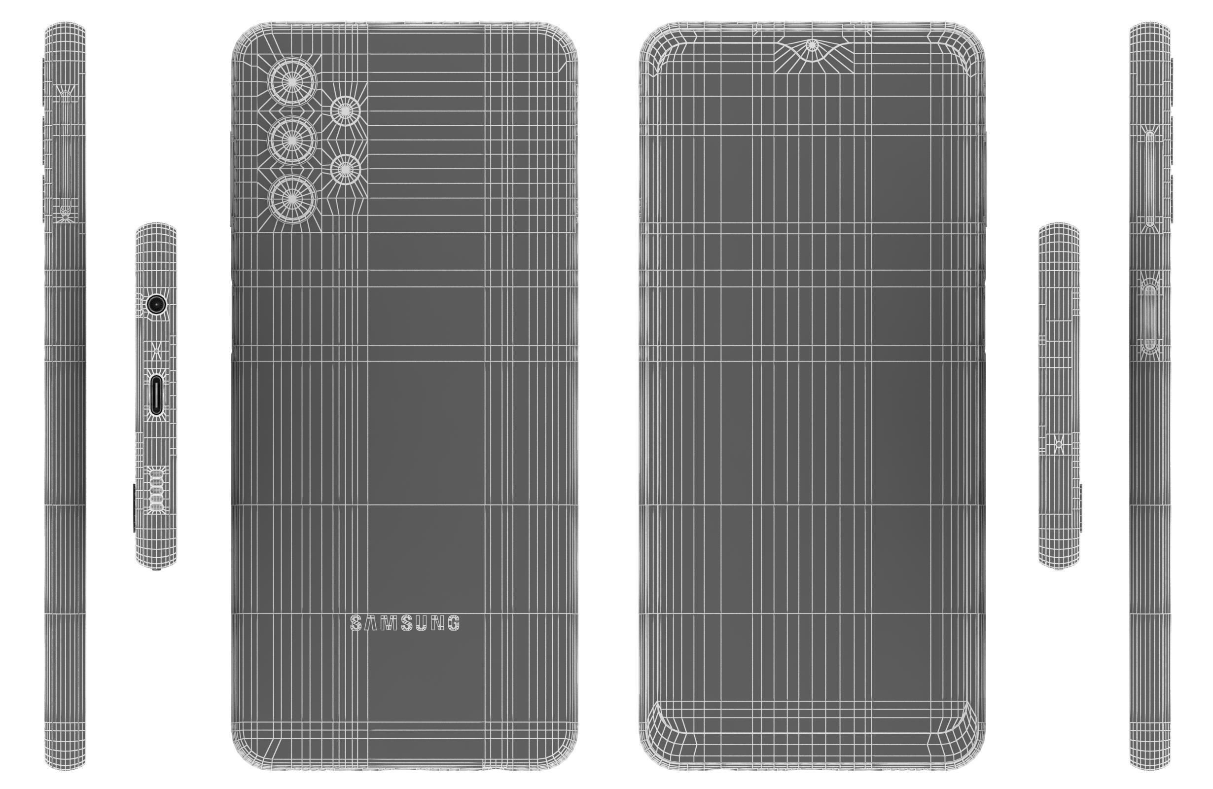 Samsung Galaxy A32 Awesome Violet 3D model_16