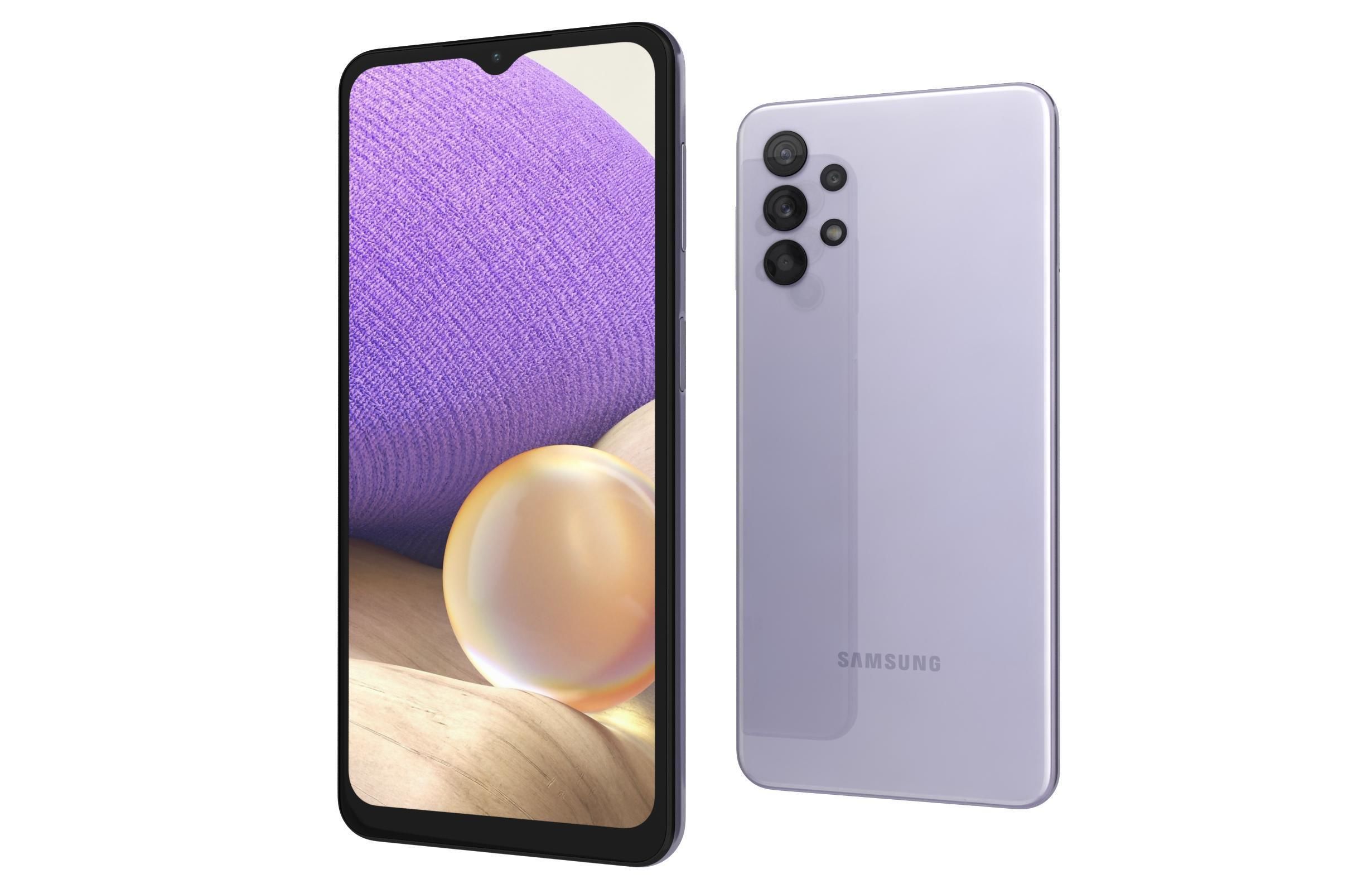 Samsung Galaxy A32 Awesome Violet 3D model_6