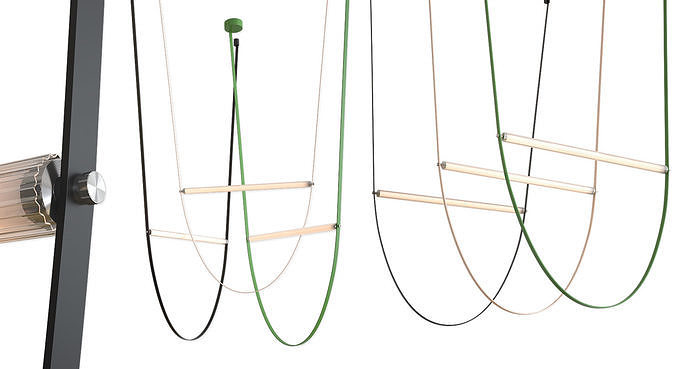 Flos WIRELINE Pendant lamp 3D model